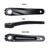 12T Bicycles Left Crank Arm Aluminum Alloys Hollow Designs Bicycles Crankset Suitable for Front Wheel 12 Slot Drivetrain