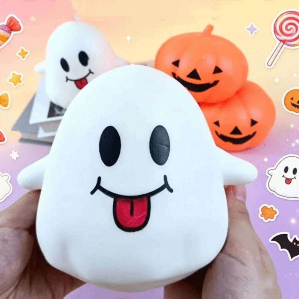Relax Gift Halloween Pumpkin Squishy Toy Release Hand Slow Rebound Fidget Toy Kids Toy