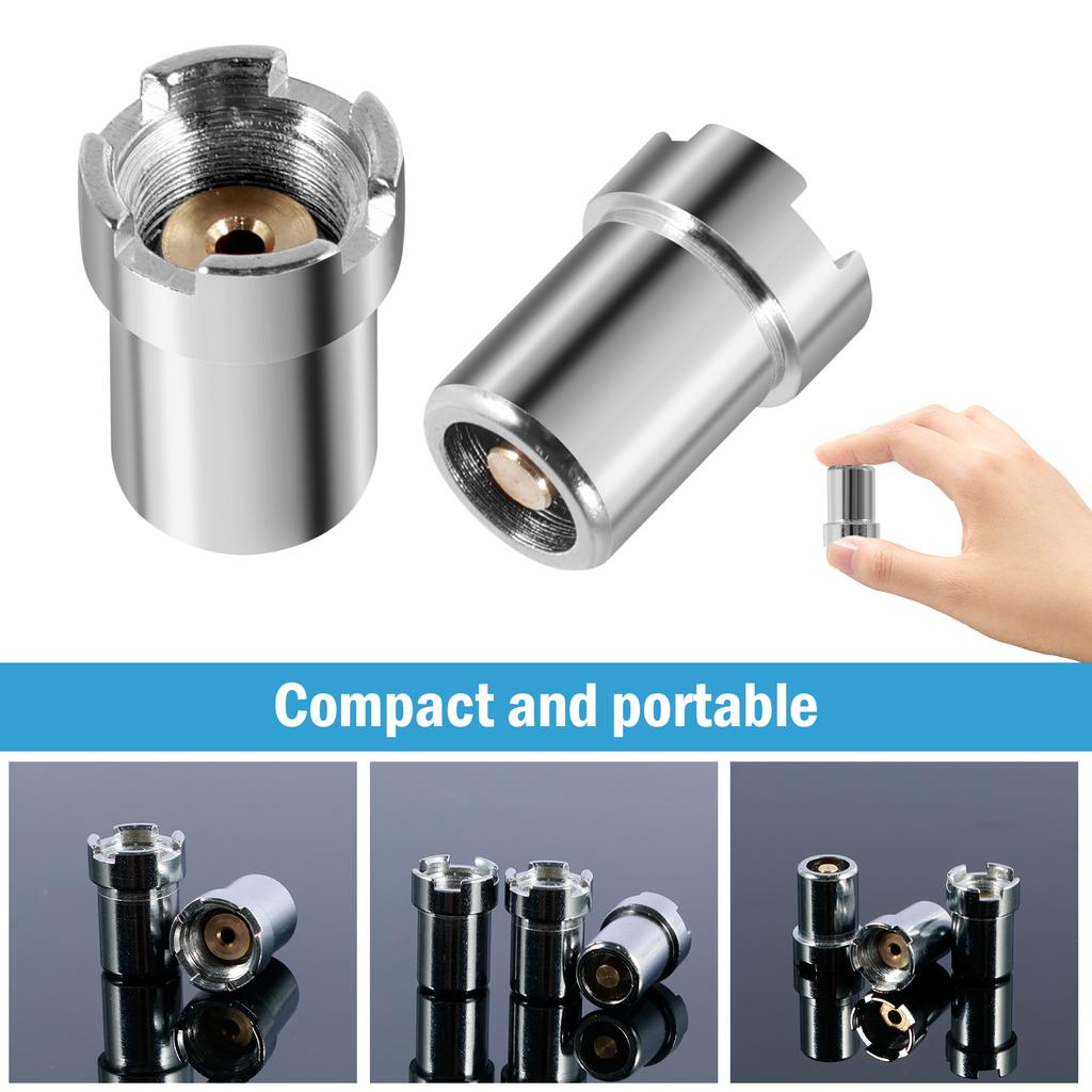 510 Cartridge Magnetic Ring Adapte Thread Stainless Steel Threaded Ring Adapter Stable Magnetic Ring Threaded Magnetic Adapter