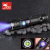 DARKBEAM UV Flashlight, 365nm & 395nm Black Light, Rechargeable USB Wood's Lamp, Ultraviolet Black Light LED, Portable - Pet Cat Urine, Stains, Resin