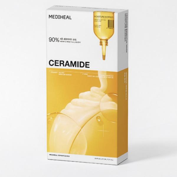Mediheal Ceramide Essential Mask – Moisturizing & Skin Barrier Care (10 Sheets)