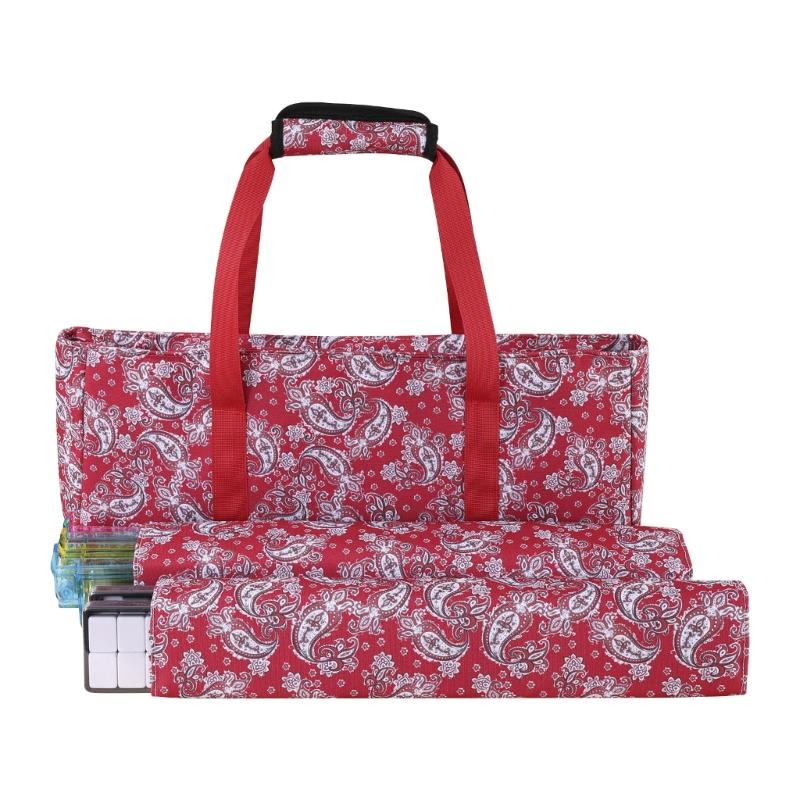 

Durable Waterproof Mahjong Carrying Case With Multiple Sections For Organized Storage And Simple Transport A
