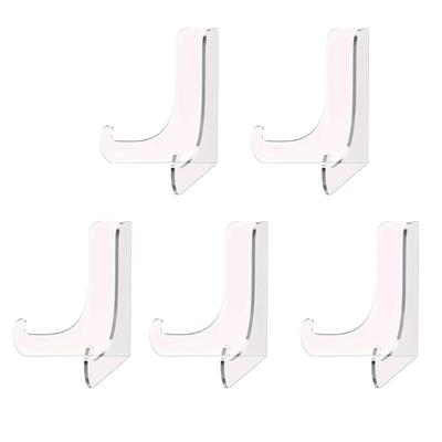 5pcs Acrylic Easel Holder Book Stand for Displaying Collections Cards Paintings