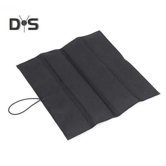 

Складная подушка для сиденья, портативный водонепроницаемый коврик для сидения, легкий, для путешествий на открытом воздухе, кемпинга, пешего туризма, рыбалки, стадиона, сиденья чёрный