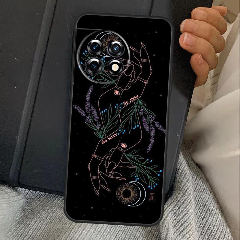 Witches Moon Witchy Mystery Totem Case For OnePlus 13T 10T 8T 10R 12R 13R 15 13 12 11 10 9 Nord CE 5 2 3 4 Lite N20 N30 Cover