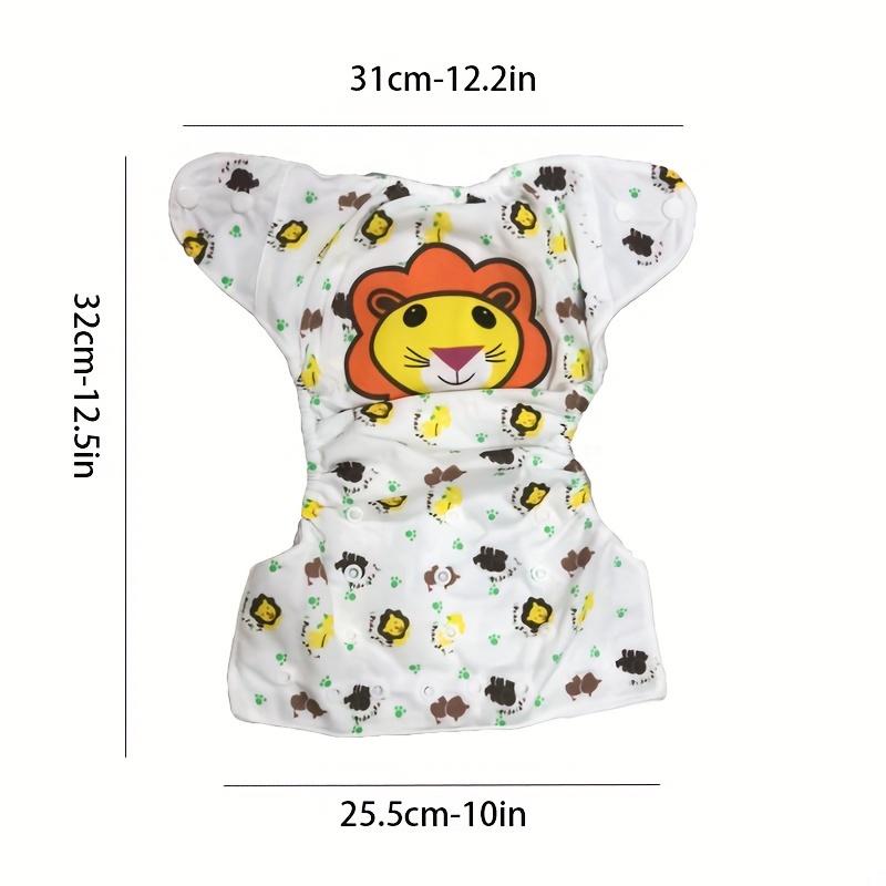 

Adorable Cartoon Designs, Soft, Leak-Proof And Washable, Baby Training Pants Suitable for Boys And Girls Aged 0-3 Years. Random Three-pcs Set