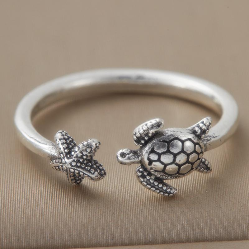 

2024 New Vintage Fashion Adjustable Rings for Women Can Turn To Relieve Anxiety Jade Ring Gold Color Party Creative Jewelry resizable