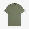 FRED PERRY [M6000] Plain Fred Perry Shirt - Laurel Green/Black Afpm2536000-Z50