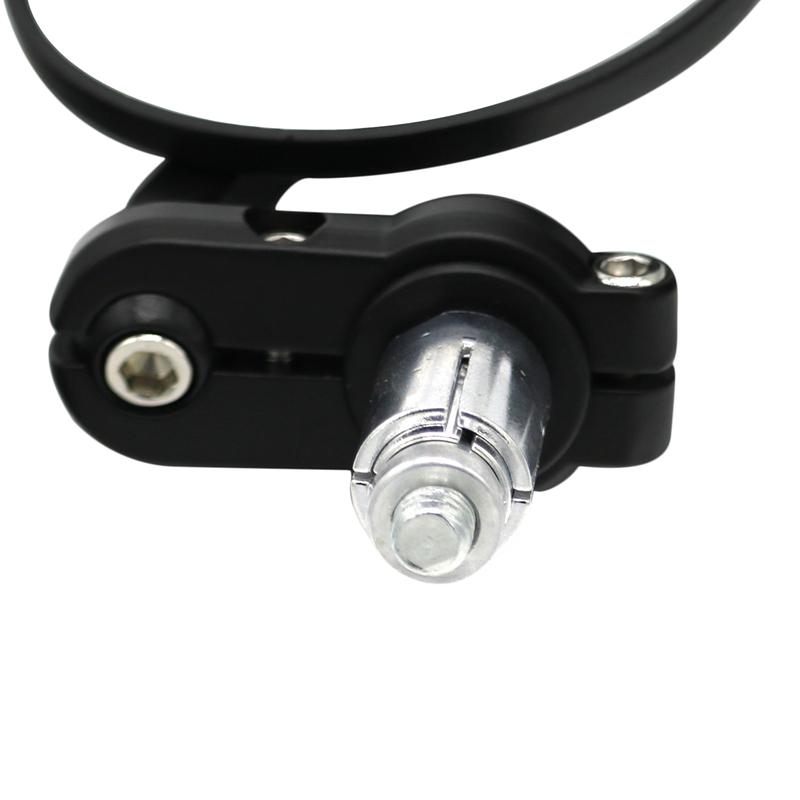 LMoDri Oglinzi retrovizoare universale pentru motociclete rotunde 7/8 inchi Capat bară laterale pentru motociclete