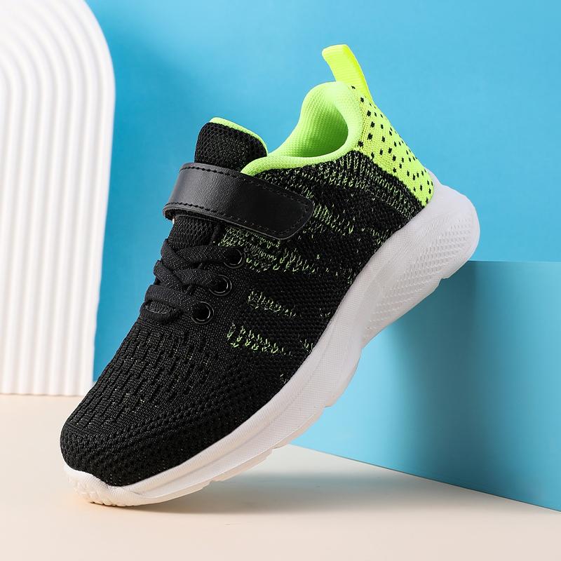 Children's Shoes Casual Shoes Parent-Child Shoes Trend Shoes Children's Trend All-Match Casual Fashion Rotating Button Shoes Basketball shoes