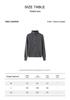 Women's Minimalist Rolled-Edge Cashmere Sweater - Semi-High Neck, Loose Fit, Slimming, Long Sleeve Knitted Base Layer