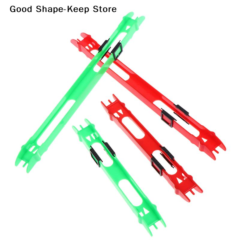 10-Piece Angling Line Coil Holder, Plastic Fishing Line Winding Board, Two Colors, Essential Fishing Gear, Line Turner