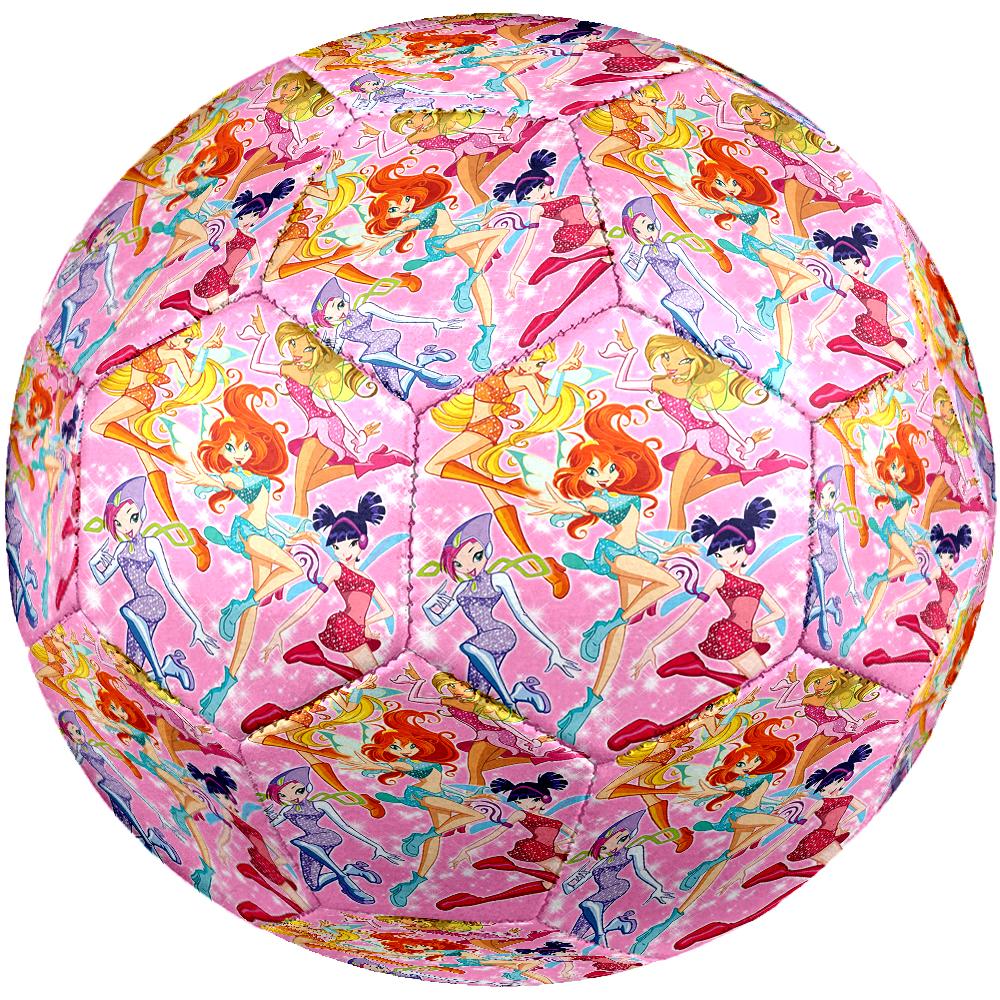 Winx Club Theme Size 5 Soccer Ball, Suitable for Both Indoor and Outdoor Matches, a Gift Suitable for Everyone.