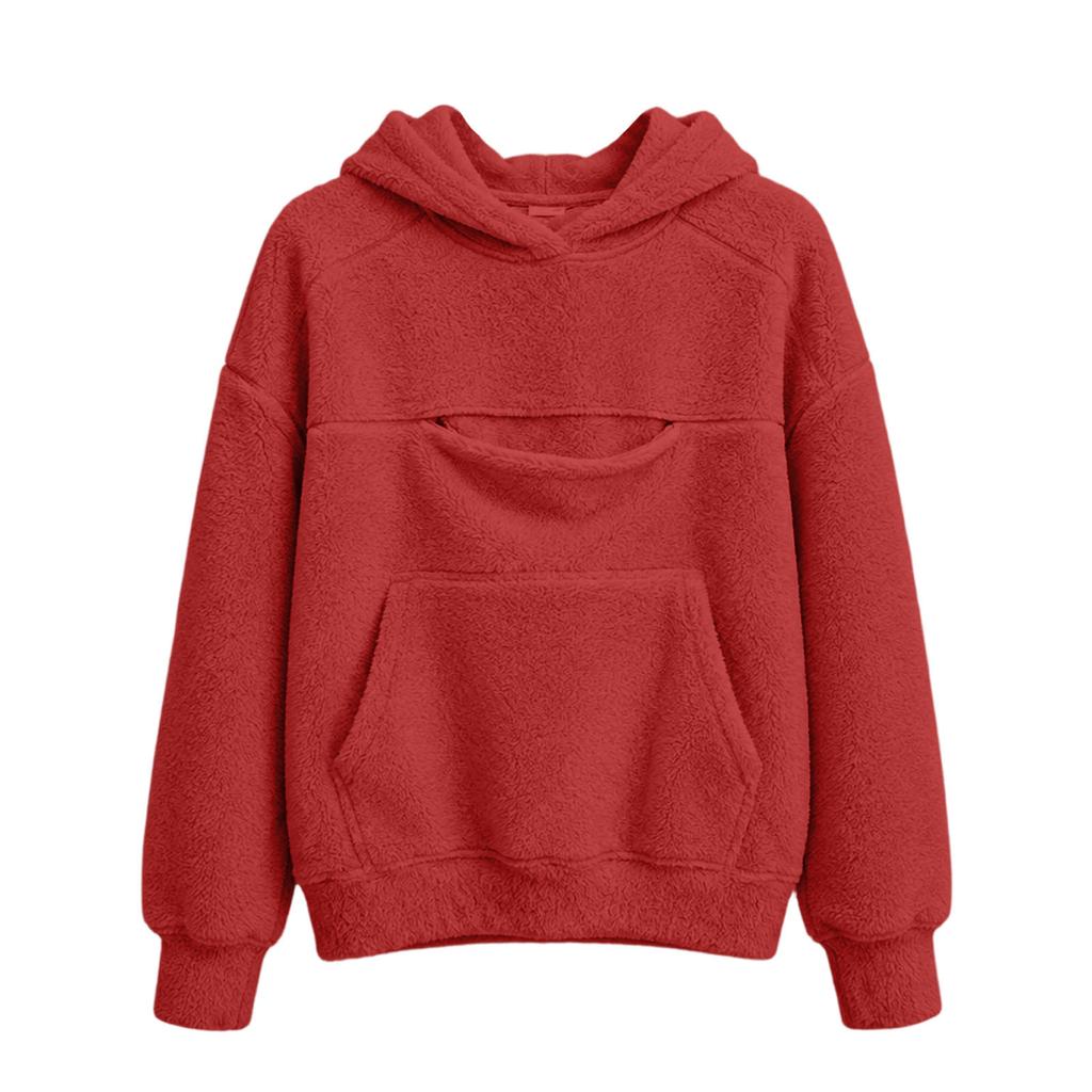 Children's Hooded Sweater with Pocket for Boys and Girls, Casual Wear