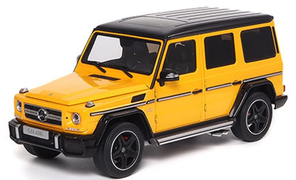 Almost Real Mercedes-AMG G 63 (W463) - 2017 Color Edition - Sunbeam Yellow 1/18 Scale Complete Diecast Model Car 820602