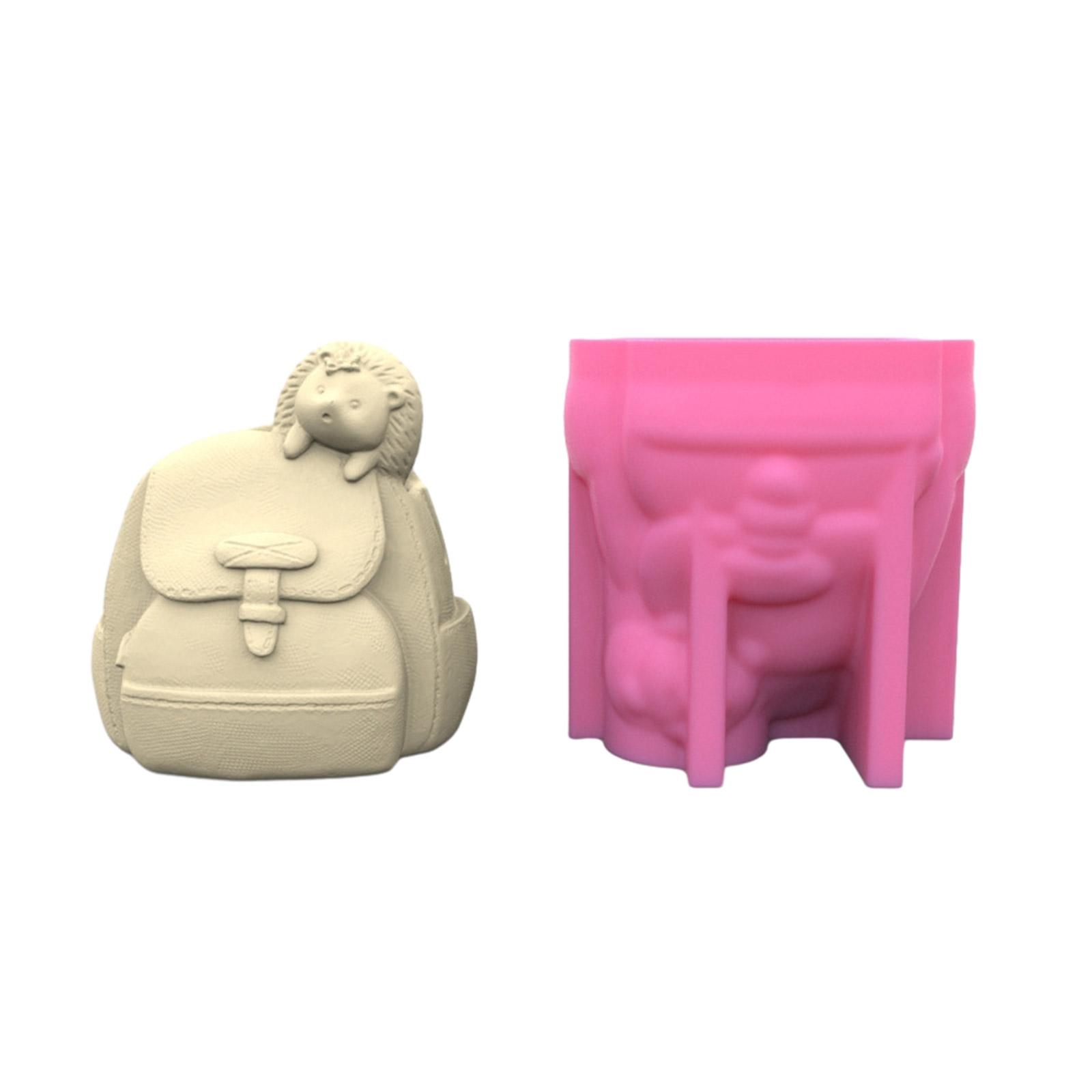

Succulent Plant Pots Silicone Mold Jewelry Storage Boxes Resin Mold DIY Hedgehog Flower Pot Pen Holder Mold Home Decor 1