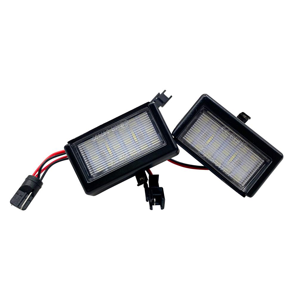 

For Benz ML-Class X164 2005-2012 W164 2004-2012 Smart Roadster 452 2003–2006 Car LED License Plate Lights