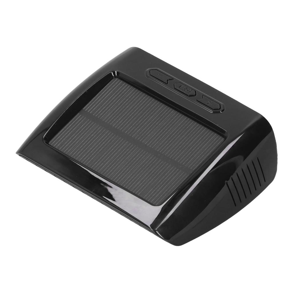 Car Tire Pressure Monitoring System Solar USB TPMS Temp Detection LCD Display Center Console Mounted with 4 Sensors