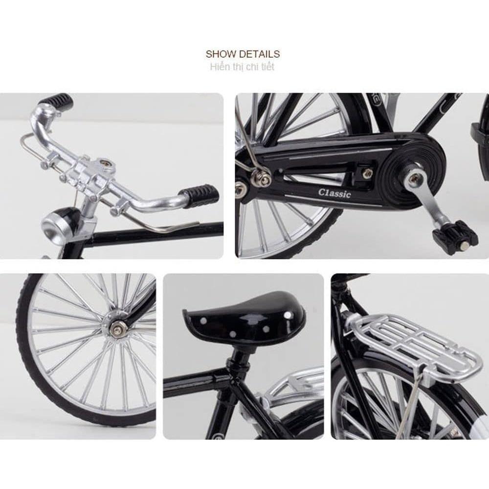1/10 Maßstab Vintage Metall Fahrrad Modell Simulation Fahrrad Desktop Ornamente Fahrrad Spielzeug Sammlungen Kinder Geschenk Heimdekoration