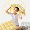 Embracing Pineapple Cloud Bread Pillow Soft Feather Velvet Headrest Healing and Relieving Sleep Aid Bedhead Decoration Pillow High Rebound Pillow Core