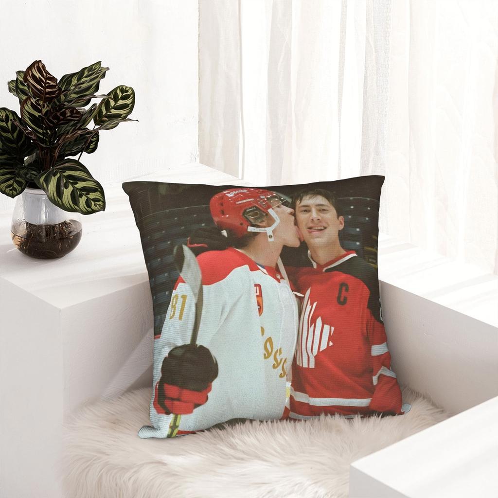 Heated Rivalry Ilya And Shane Pillowcase Doublesided Printing Polyester Cushion Cover Decoration Pillow Case Cover Home