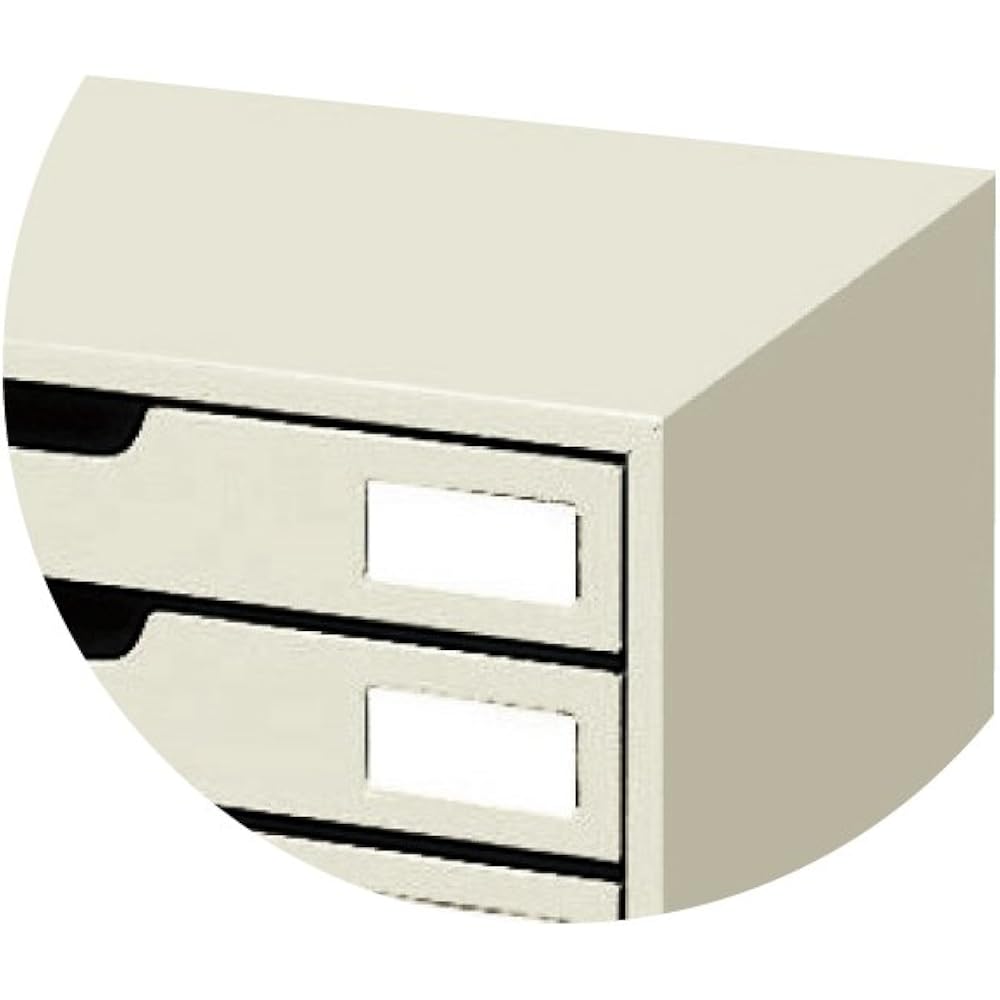 Kokuyo LC-Y5M Letter Case, Steel Drawers, A4 Horizontal, 5 Tiers