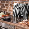 Szklana Deska Do Krojenia 2X 30X52 Zebra