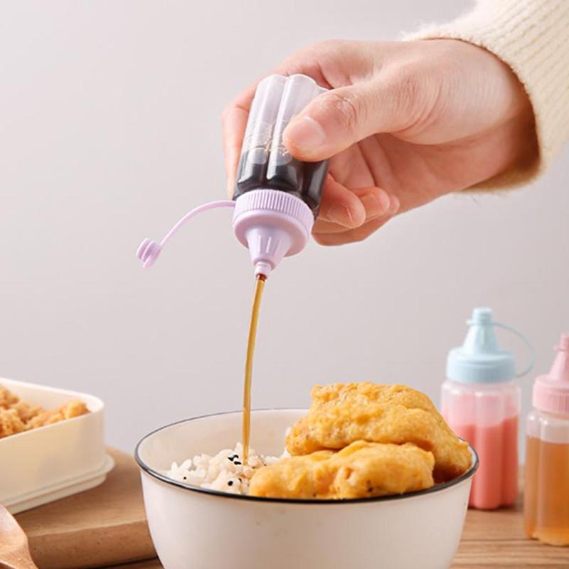 Mini Sauce Squeeze Plastic Seasoning Box Cat Claw Condiment Dressing Salad Dressing Containers For Outdoor Barbecue Camping