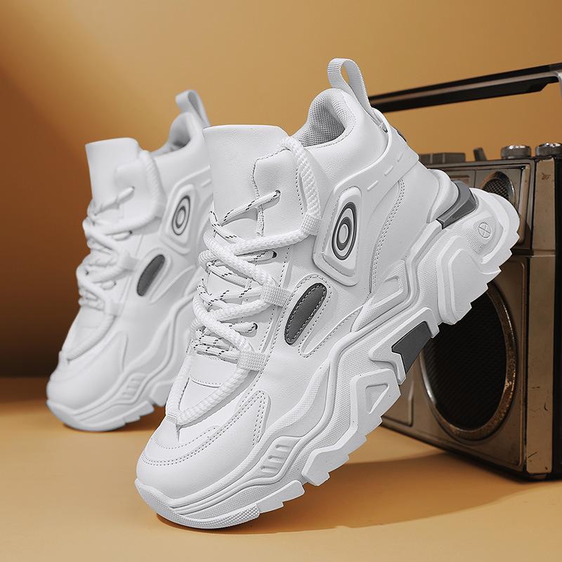 Men's shoes autumn and winter new casual men's sports shoes dad shoes men's ins sports Martin casual shoes