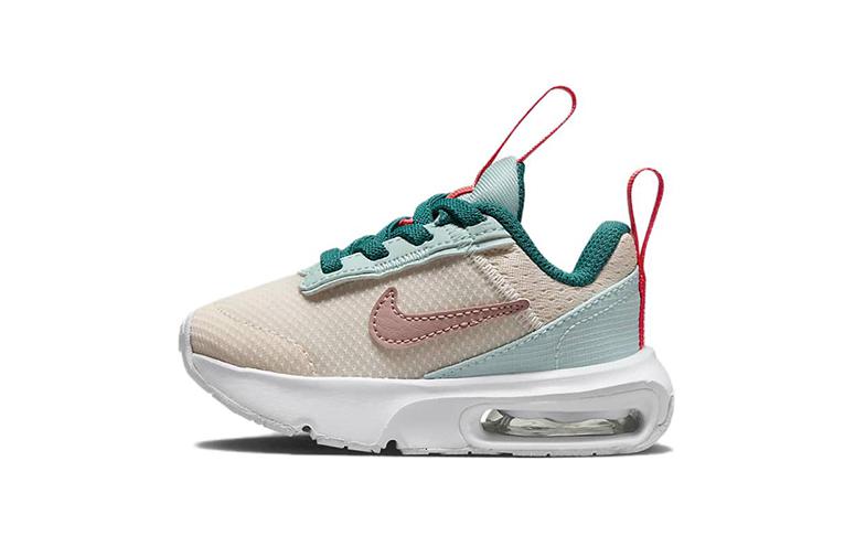 

Nike Air Max INTRLK Lite Cushioning Breathable Cushioning Breathable Low top Toddler Shoes Green Beige DH9410-800