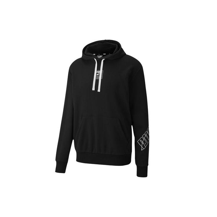 PUMA Rebel Athleisure Casual Sports Printing Logo Black Men s 585282-01 S