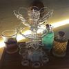 Set Decanter Lotus di Terza Generazione con Sei Bicchieri - Strumento per la Preparazione di Cocktail