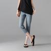 SOFSIL Women's 2026 Summer High-Waisted Slim-Fit Capri Jeans