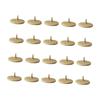 20Pcs Golf Ball Markers Round Accessories Wooden Premium Golf Position Marker for Golf Course Sports Practice Golfing Men Women
