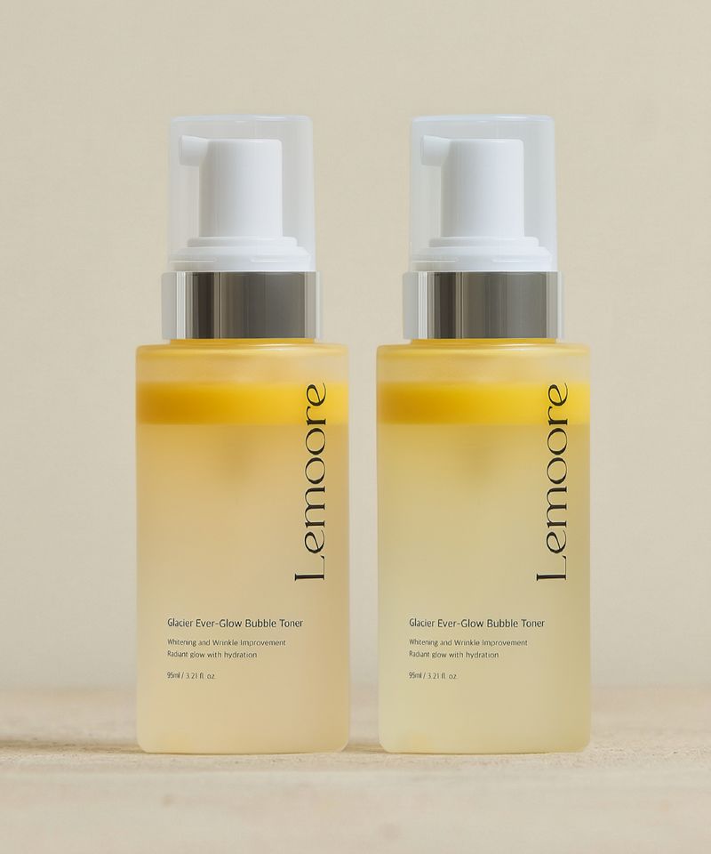 Glacier Everglow Bubble Toner (2 pieces)