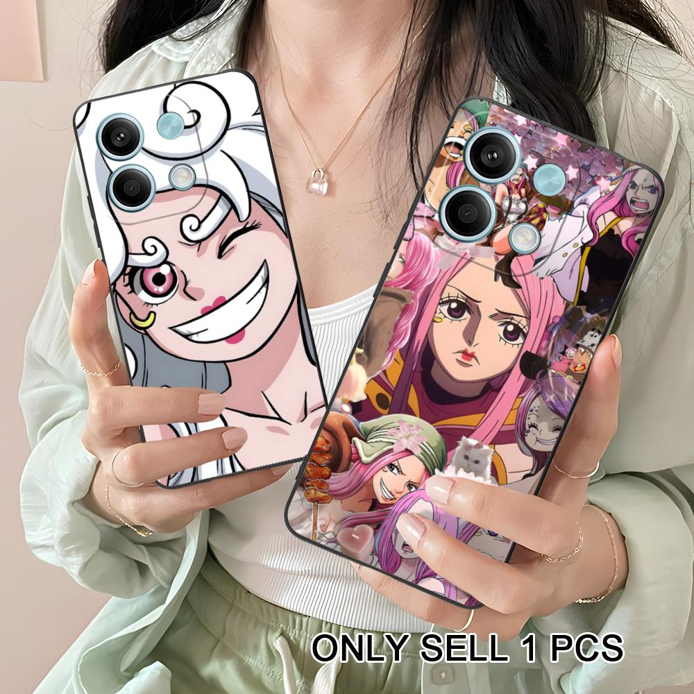Jewelry Bonney Phone Case for Xiaomi Redmi 15 14 13 12 A5 3 2 1 C Plus 4G 5G Soft TPU Shockproof Cover