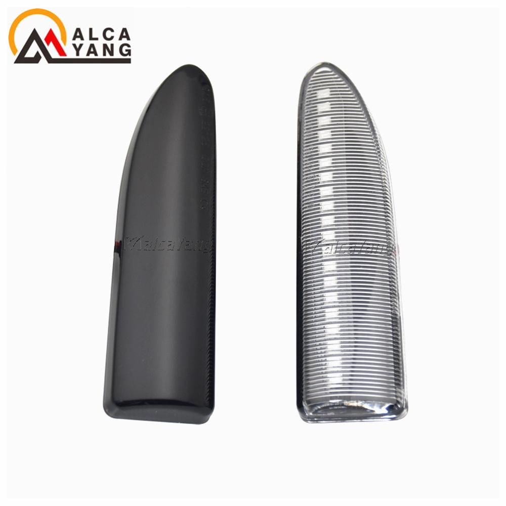 Dynamic LED Side Marker Lights Flowing Turn Signal Light Side Repeater Lamp 12V Panel Lamp for Jaguar X-Type 2002-2009