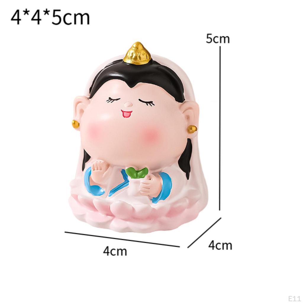 Chinese Immortal Figurine for Car Dashboard Decoration