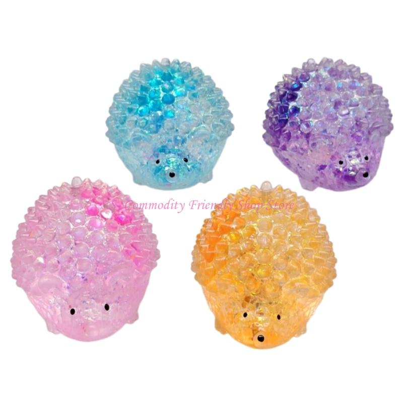85Ae Creative Glitter Stress Relief Gadget Hedgehog Durable Tpr Material For Hand Exercise