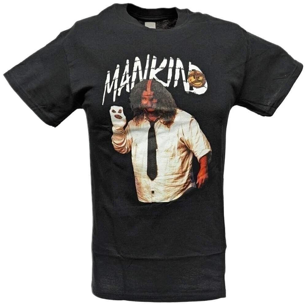 Unisexkind Mick Foley Unisexs Black Tshirt S
