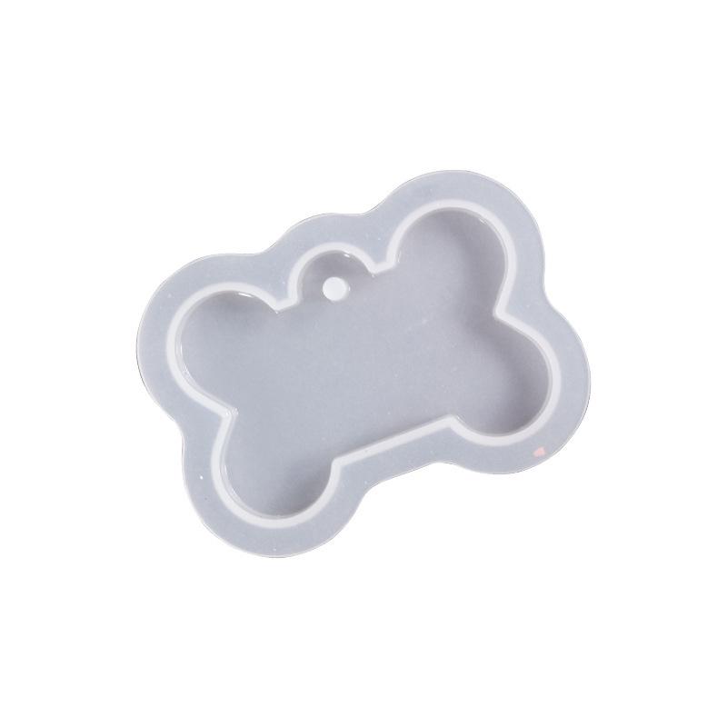 Poppy DIY Resin Sweater Necklace Pendant Mold - Oval, Fan, Round, Bone Tag Shapes