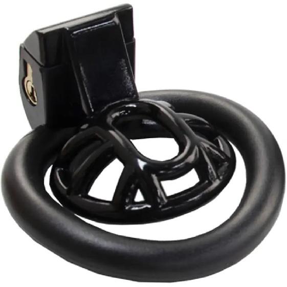2026 NewSuper Small Penis Ring Sissy Chastity Cage,Locked in Male Chastity Device with 4 Base Ring26
