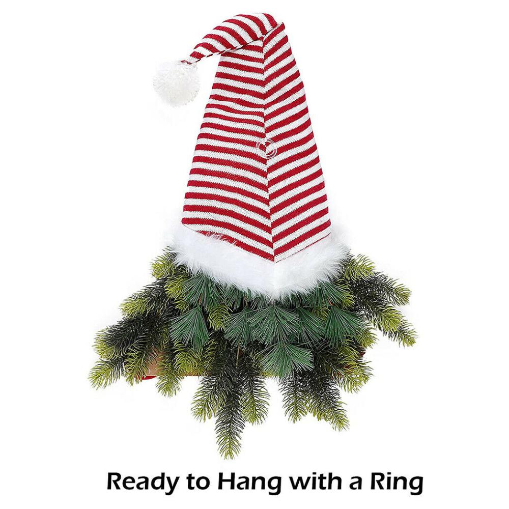 Christmas Party Decorations Home Indoor Door Wreath Hangers Outdoor Gnomes Plush Dolls Garland