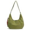 2026 Summer Women's Lightweight Nylon Crossbody Bag - Large Capacity, Simple, Casual, Commuting Style
