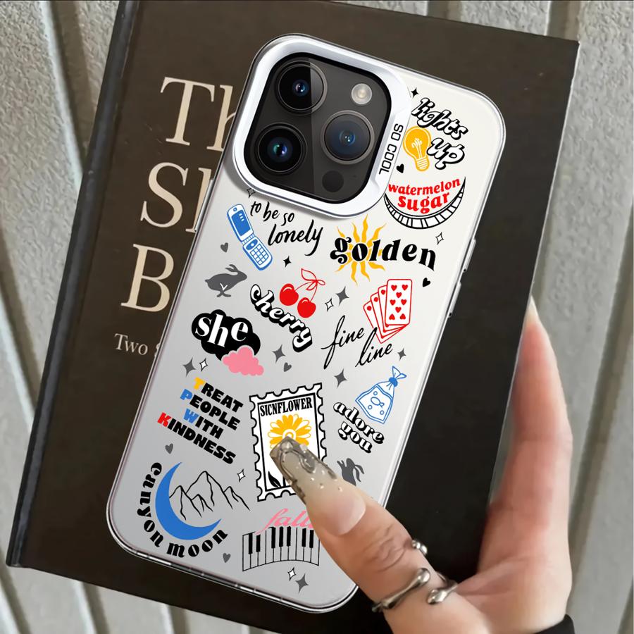 Back Phone Cover Case for iPhone 17 Pro Max 14 Air XR 11 12 15 Plus 16 XS 13 Pro Letter