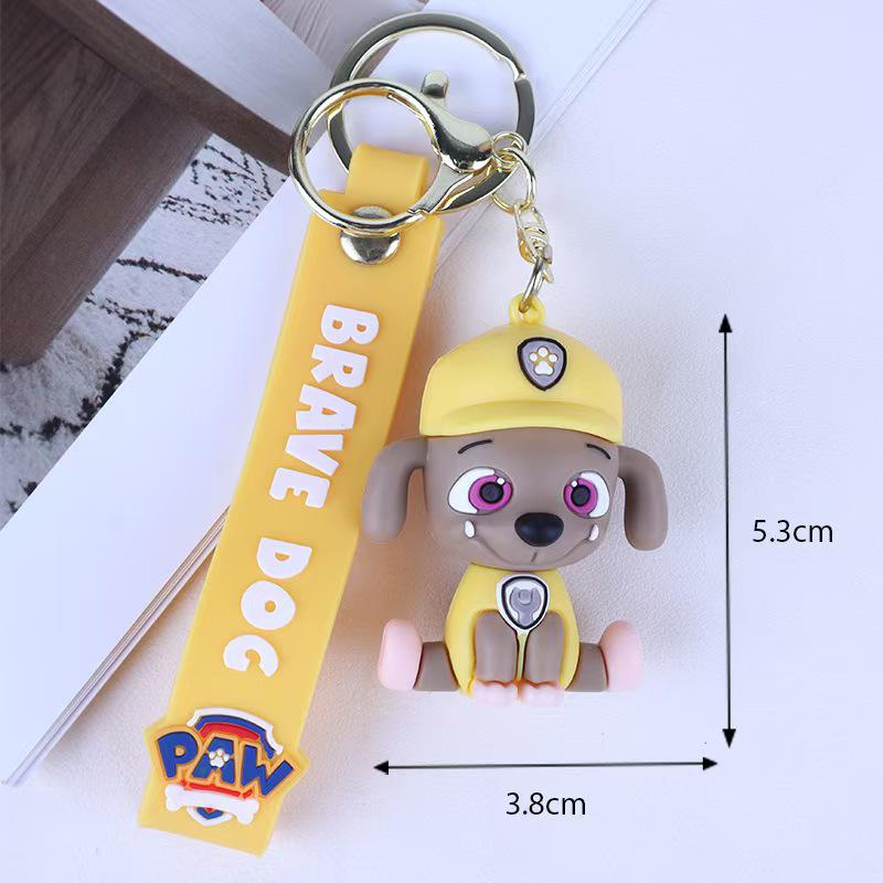 Cartoon Paw Patrol Dog Keychain Pendant Charm
