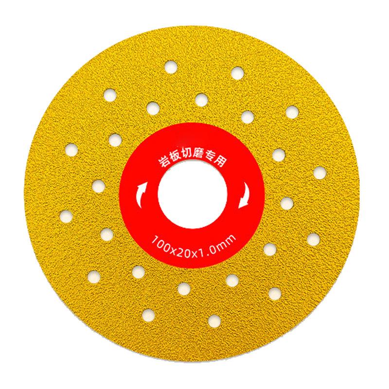 45° Beveling Disc: Dual-Use Saw & Flat Grinder for Sintered Stone Tile