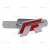 2026 Hot For VOLKSWAGEN VW 3D Metal R Grill Emblem Badge R Line Grille Stickers For Volkswagen VW R Rline Bora Golf GTI Polo Tig