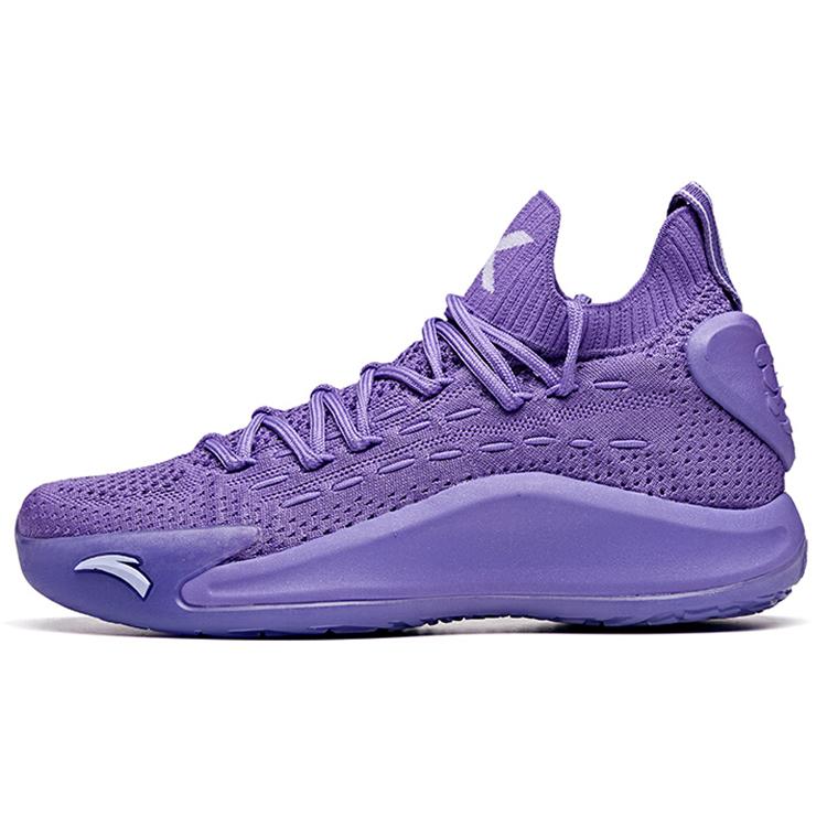 

Anta KT5 Thompson Low For Girls Cushioning Slip Resistant Abrasion Resistant Mid top Basketball Shoes Women s Purple 122021102-6 39