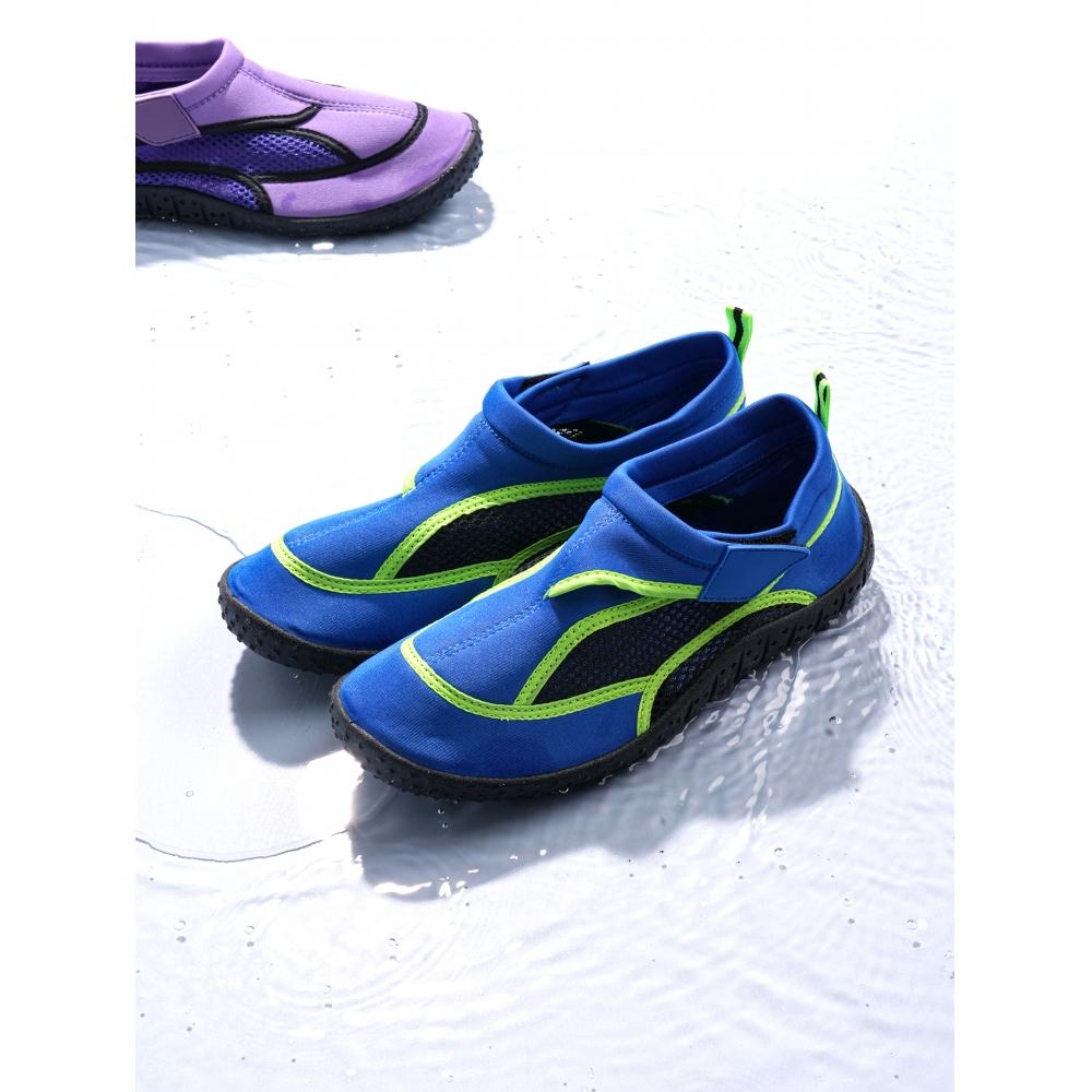 Daiso Ankle Adjustment Aqua Shoes 245 255 Mm Blue